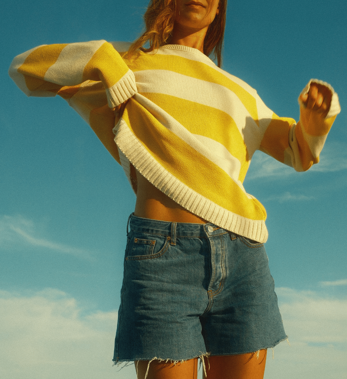 The Mariner Knit | Yellow Stripe — Memorial Days